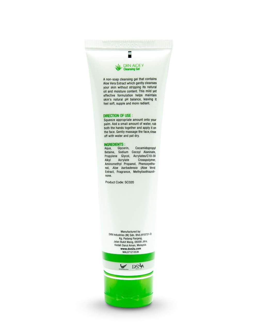 DXN ALOE V CLEANSING GEL