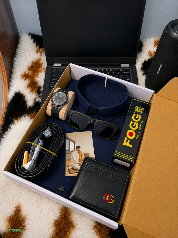 Exclusive Men's Shirt Gift Combo Box