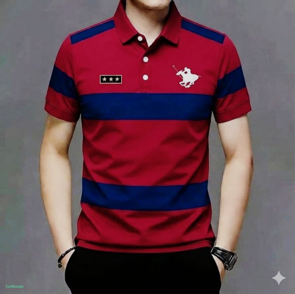 Striped Premium Polo Shirt