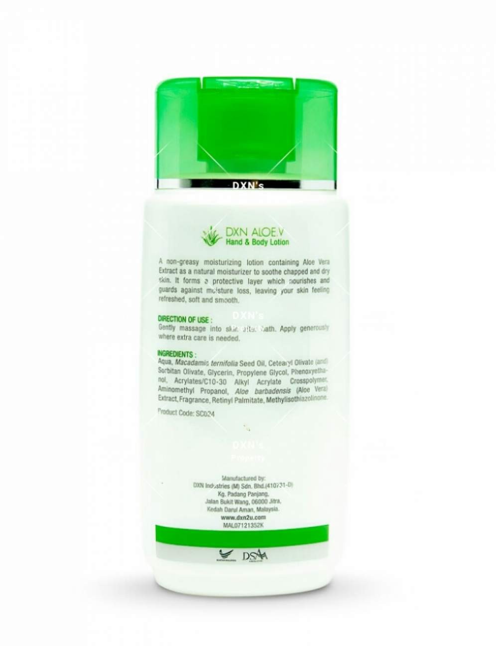 DXN ALOE V HAND & BODY LOTION