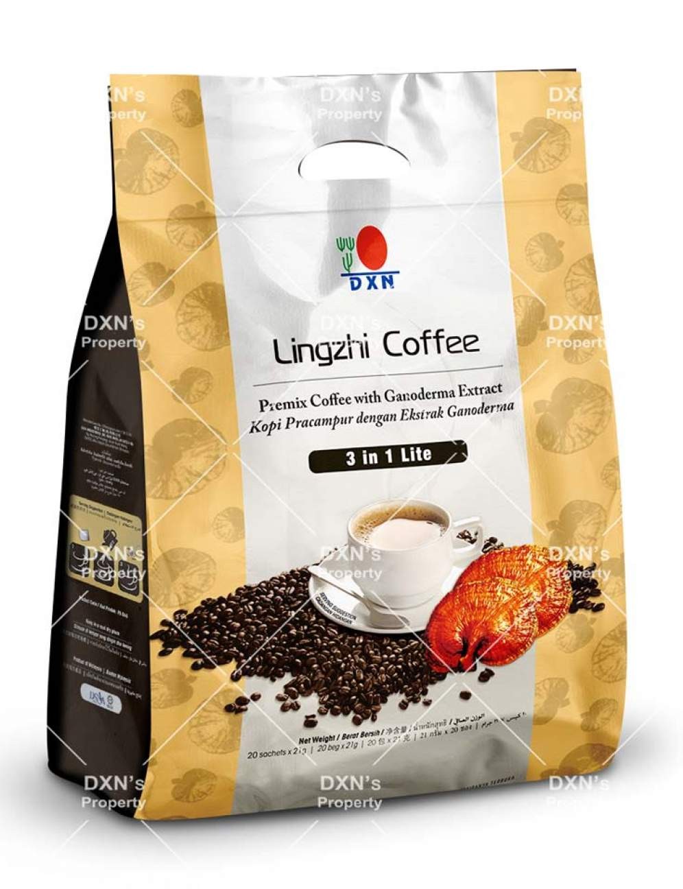 DXN LINGZHI COFFEE 3 IN 1 LITE