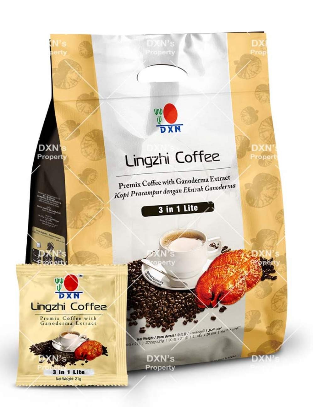 DXN LINGZHI COFFEE 3 IN 1 LITE