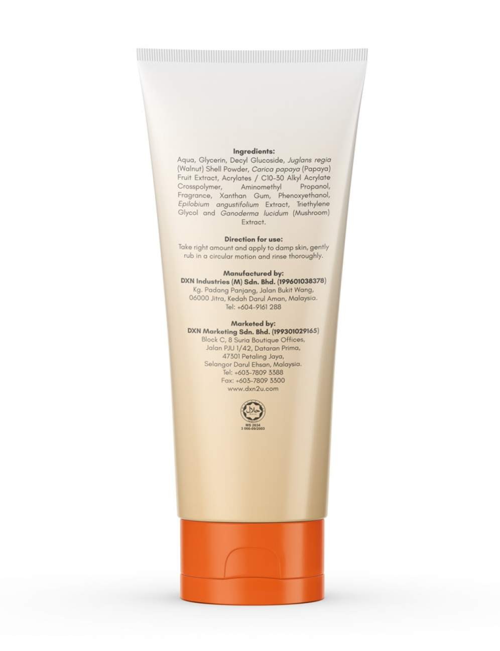 DXN Papaya Facial Scrub