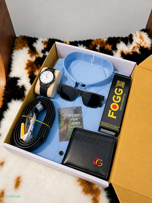 Exclusive Men's Shirt Gift Combo Box