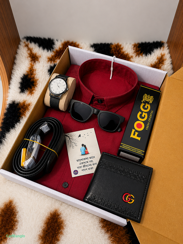 Exclusive Men's Shirt Gift Combo Box